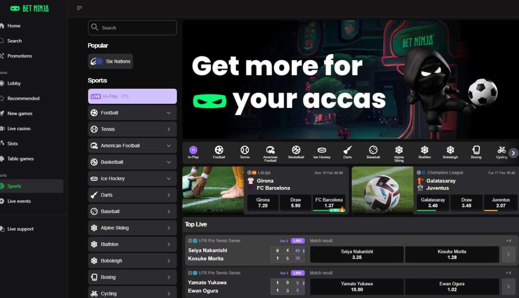betninja sportsbook